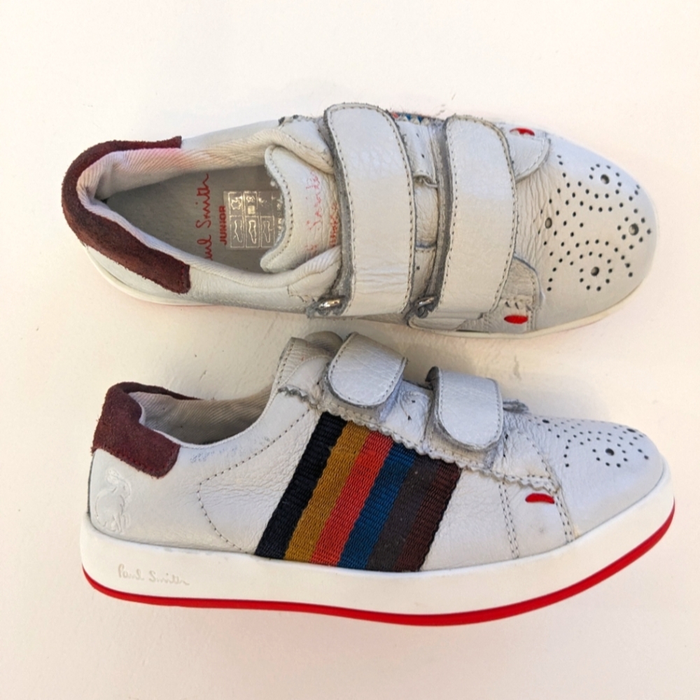 PAUL SMITH Junior Leather Sneakers